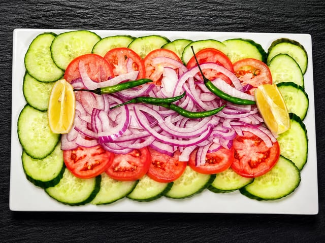 Pakwan's Garden Salad (GF).