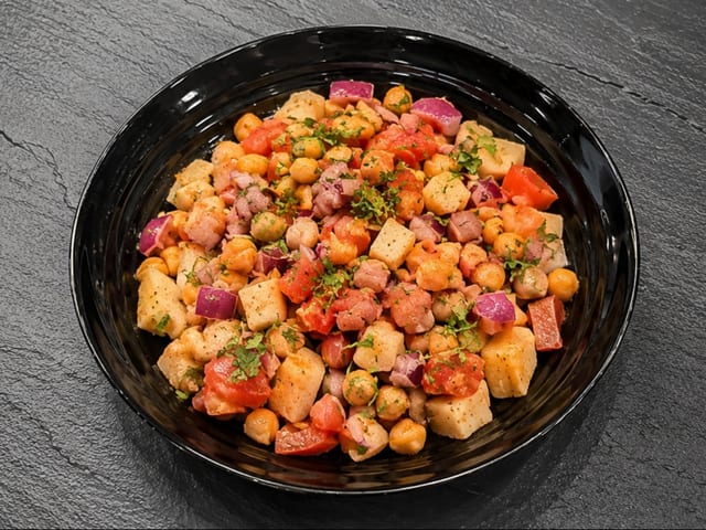 Chana Chaat Salad (GF).
